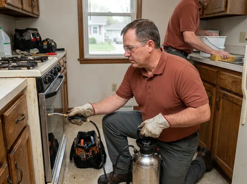 Cockroach Cleanout & Sanitation Remediation in Rothschild, WI