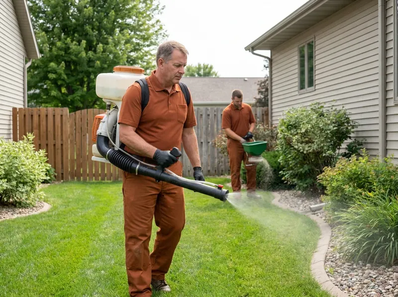 Mosquito & Tick Exterior Yard Barrier Defense in Rothschild, WI