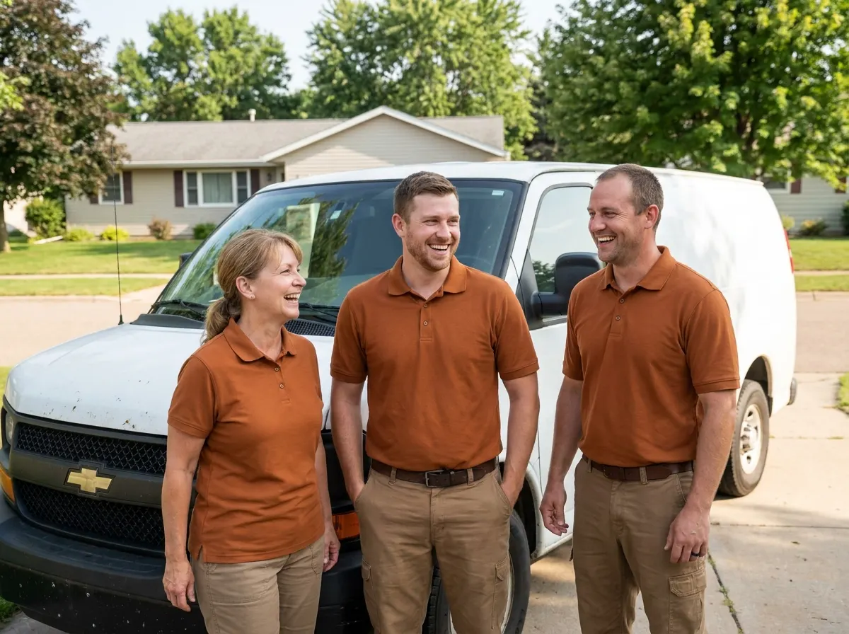 Easy Home Pest Control pest control service team in Rothschild, WI